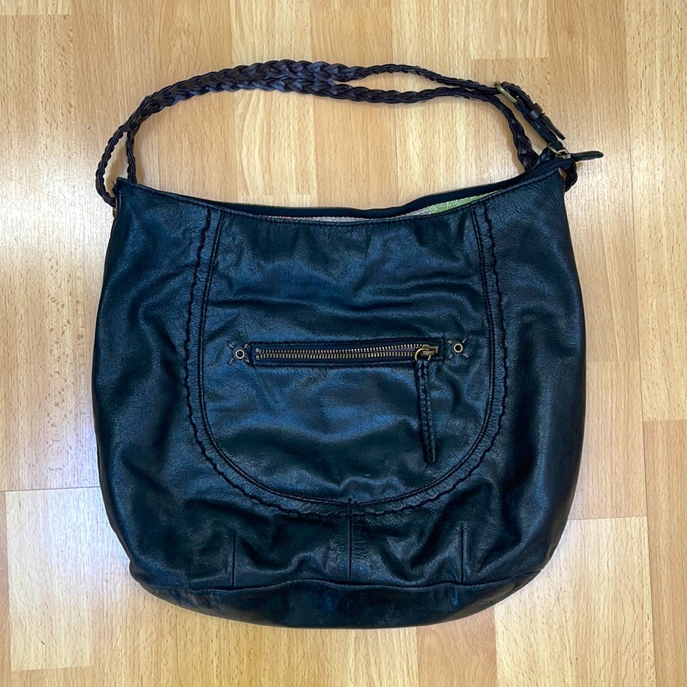 The Sak Leather Boho Shoulder Bag